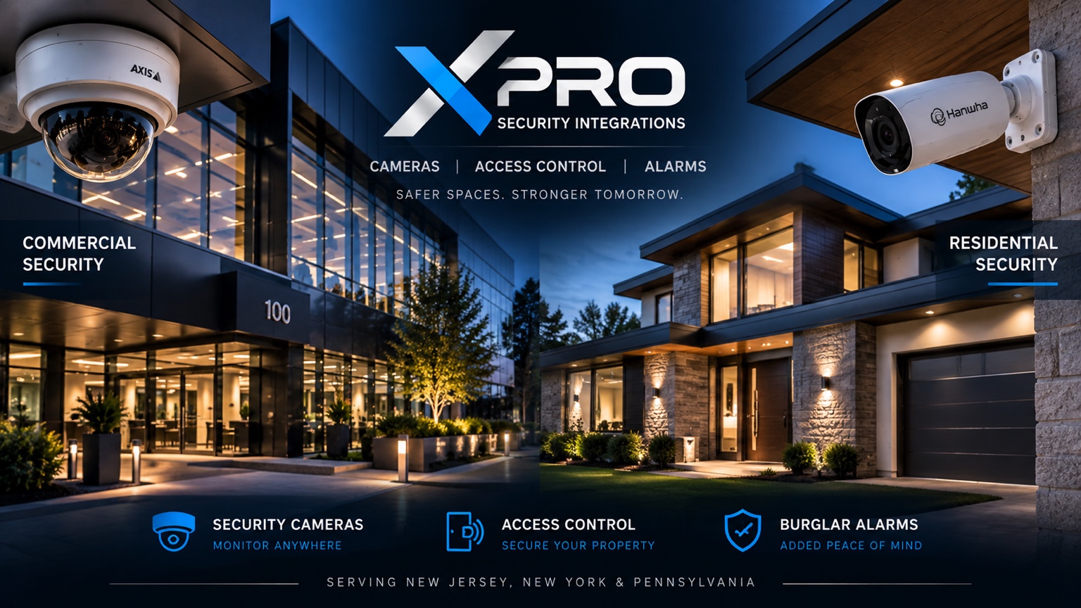 XPRO commercial and residential security solutions